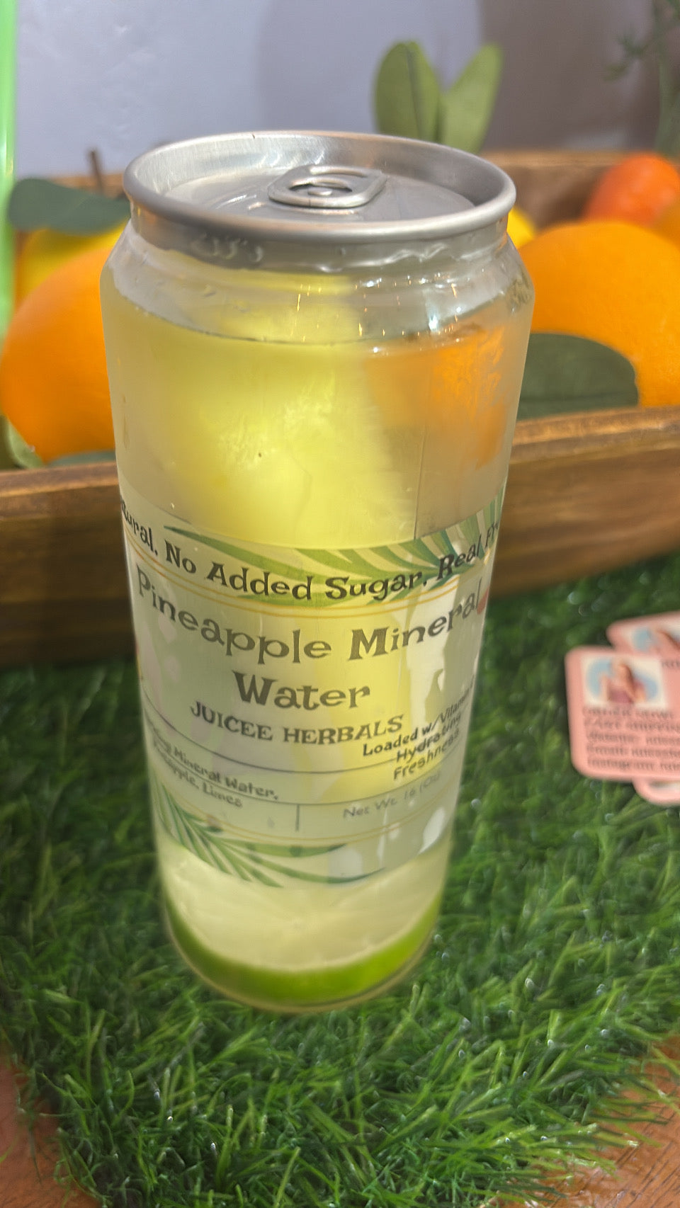 Herbal Mineral Water - 16 oz