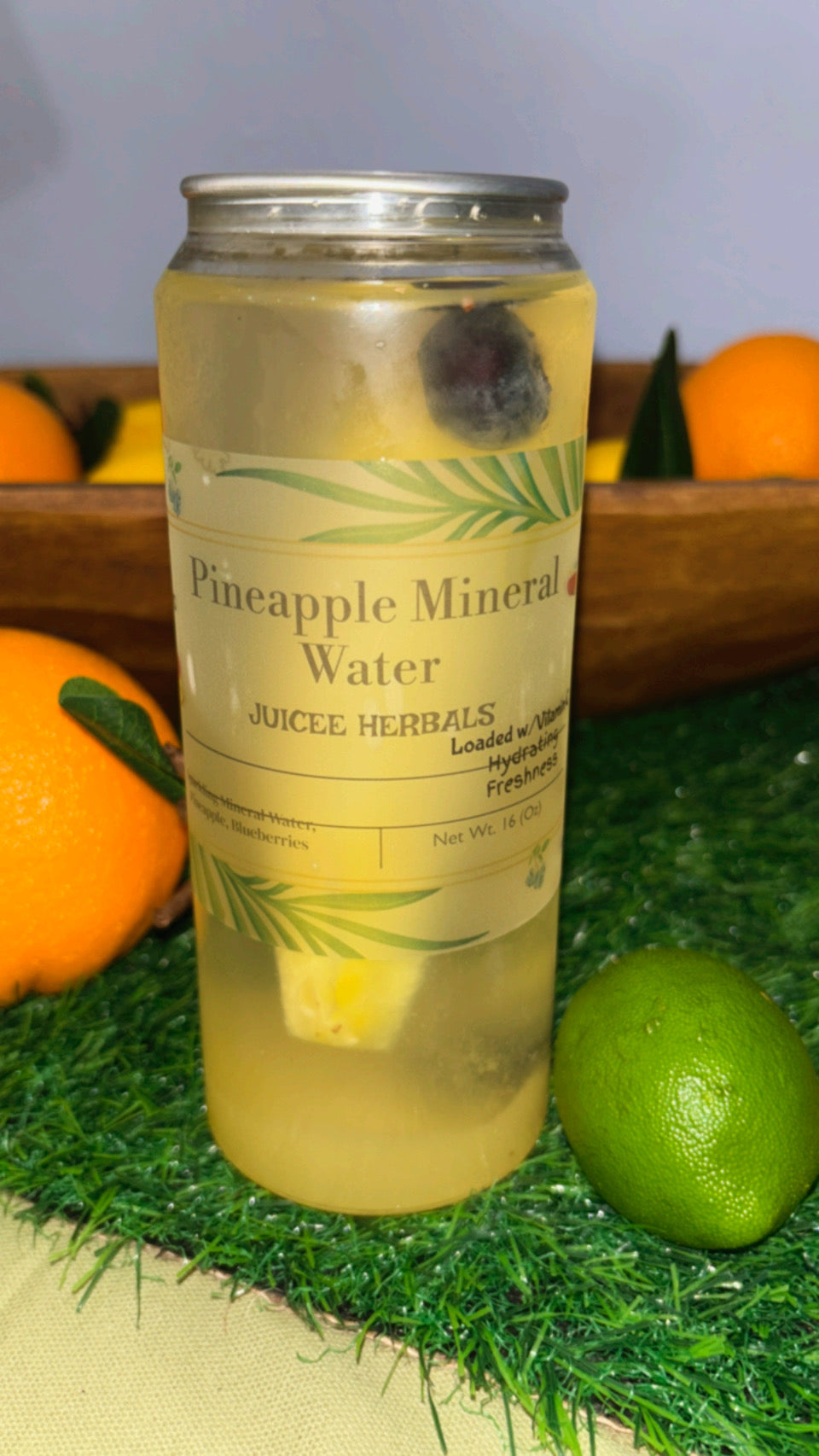 Herbal Mineral Water - 16 oz