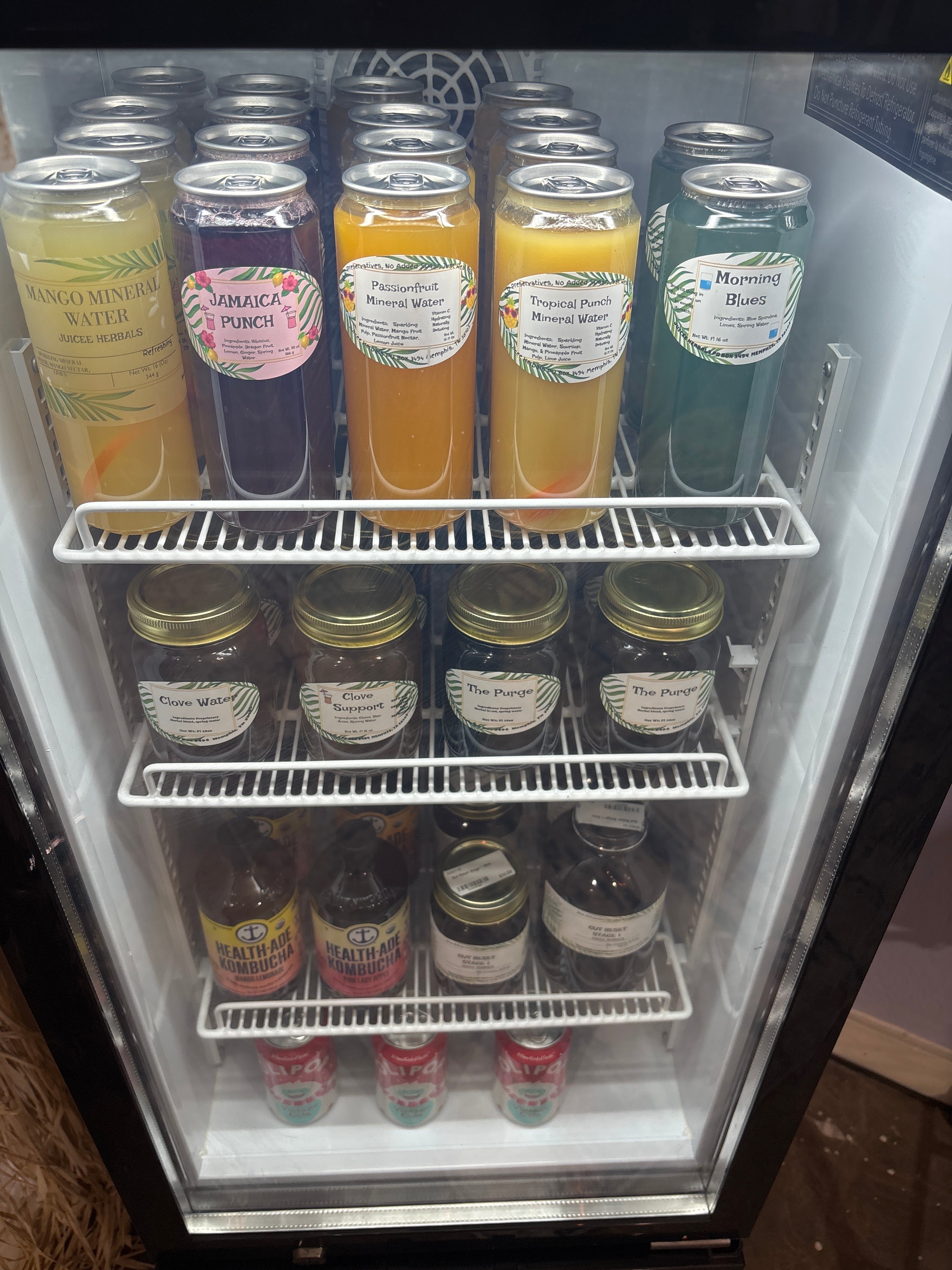 Herbal Mineral Water - 16 oz