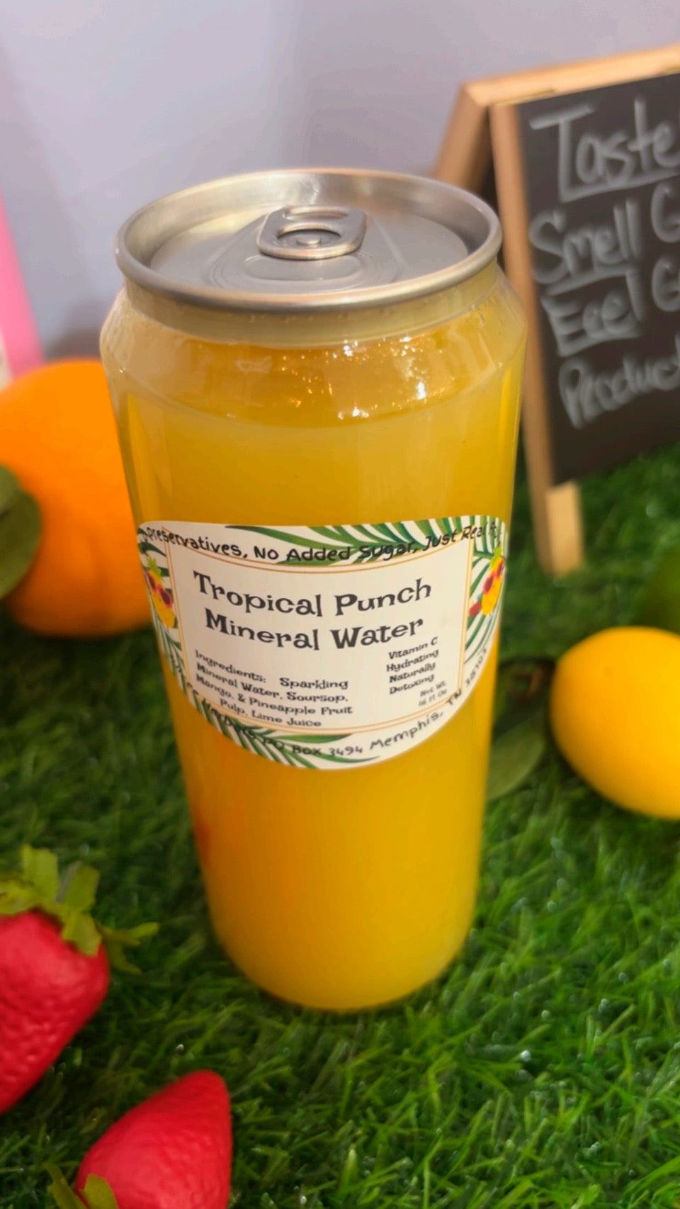 Herbal Mineral Water - 16 oz