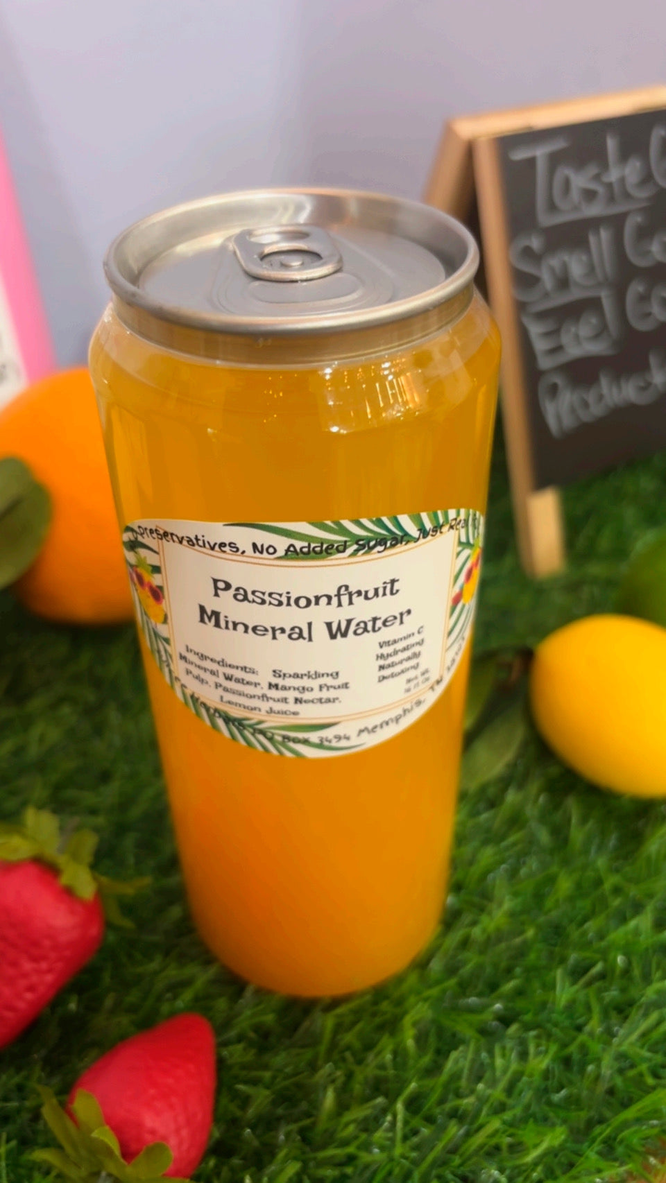 Herbal Mineral Water - 16 oz