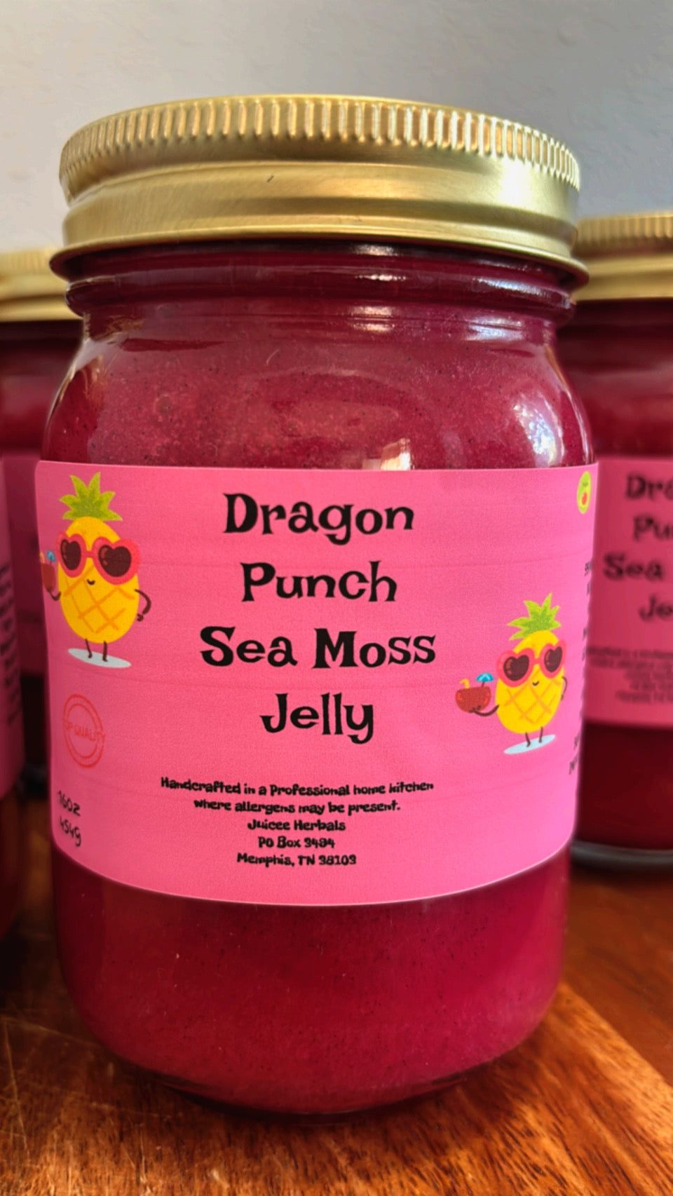 Dragon Punch Sea Moss Jelly